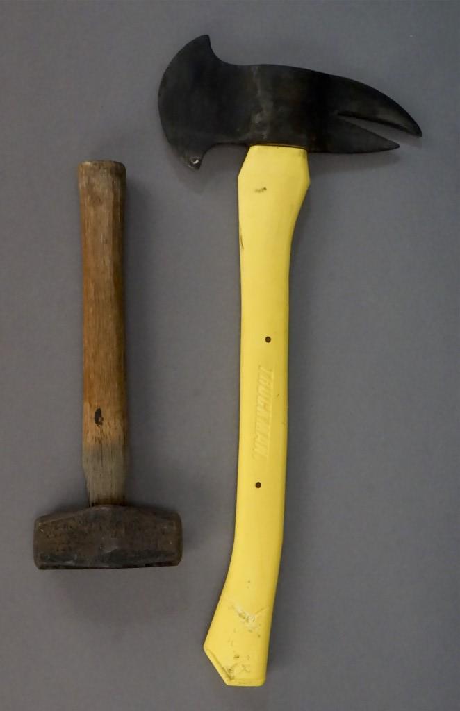 Truckman Hand Axe & Vintage Mallet: [HOU 464]