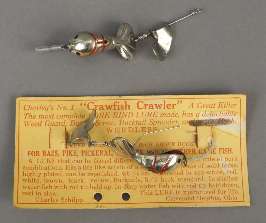 2 Charley's #1 Crawfish Crawler Fishing Lures: [RMP 3535]