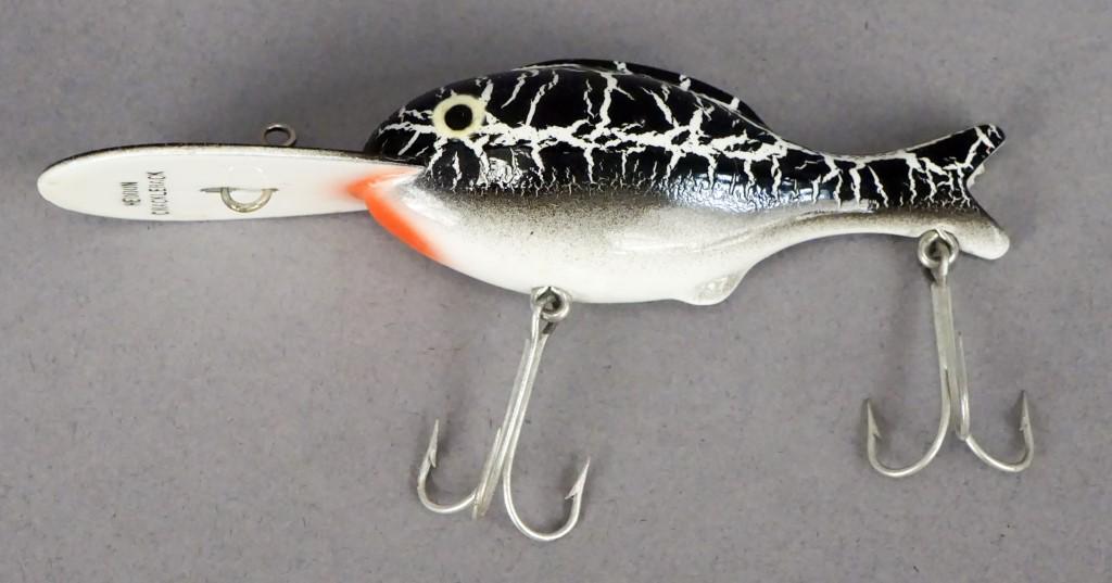 Heddon Crackleback Fishing Lure with Box: [MAB 1093]