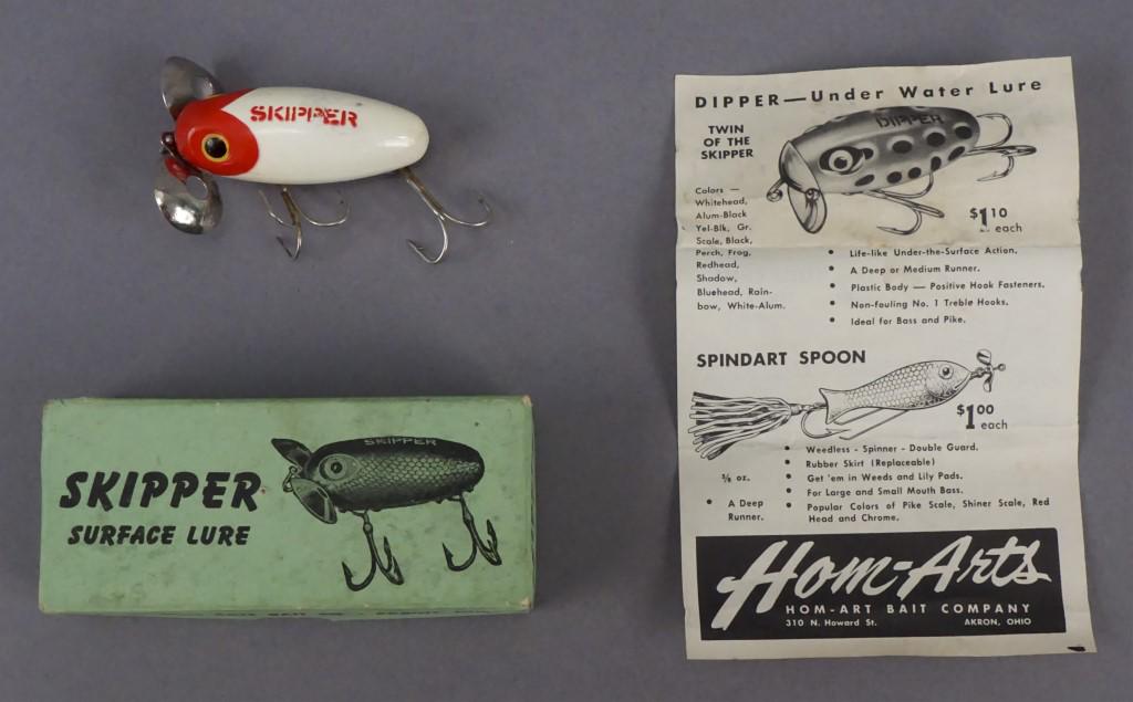Hom - Art Skipper Surface Fishing Lure: [MAB 1080]