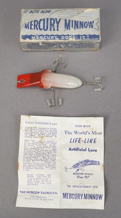 Mercury Minnow Fishing Lure in Box: [MAB 2097]