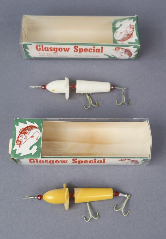 2 Glasgow Special Jointed Fishing Lures in Box: [MAB 2108]
