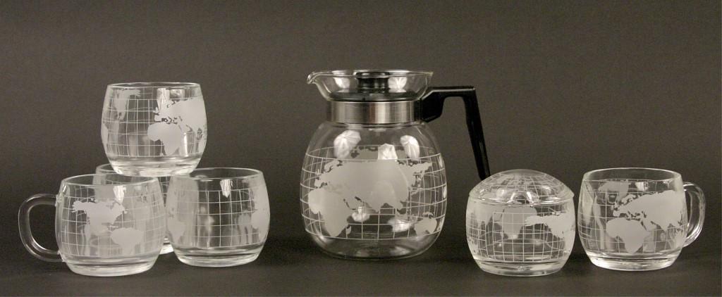 Nestle World Globe Pitcher - Mugs - Sugar Bowl & C: [MIA 336]
