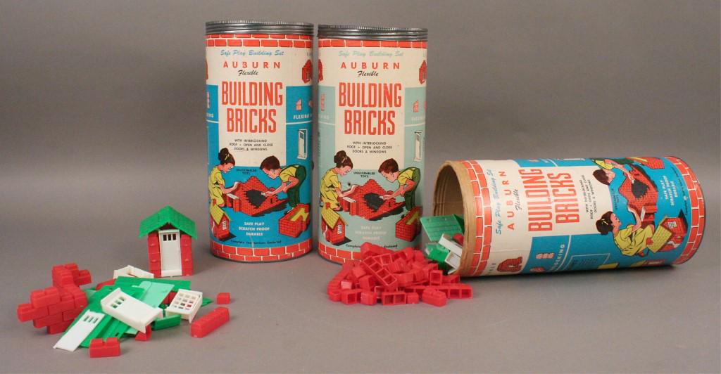 3 Sets of Vintage Auburn Building Blocks (1 of 5)