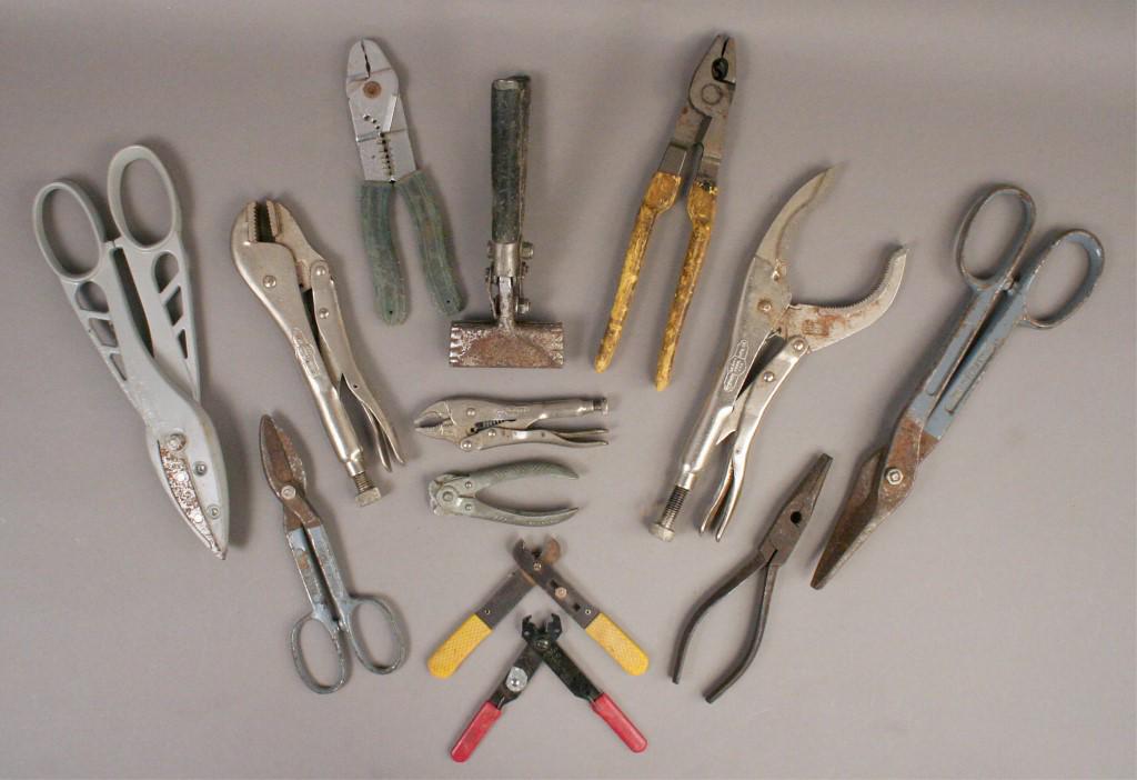 Large Assortment of Cutters & Pliers (1 of 2)