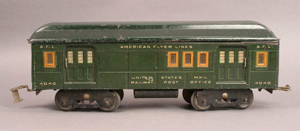 American Flyer Pre-War Baggage Mail Car #4040: [RST 130]
