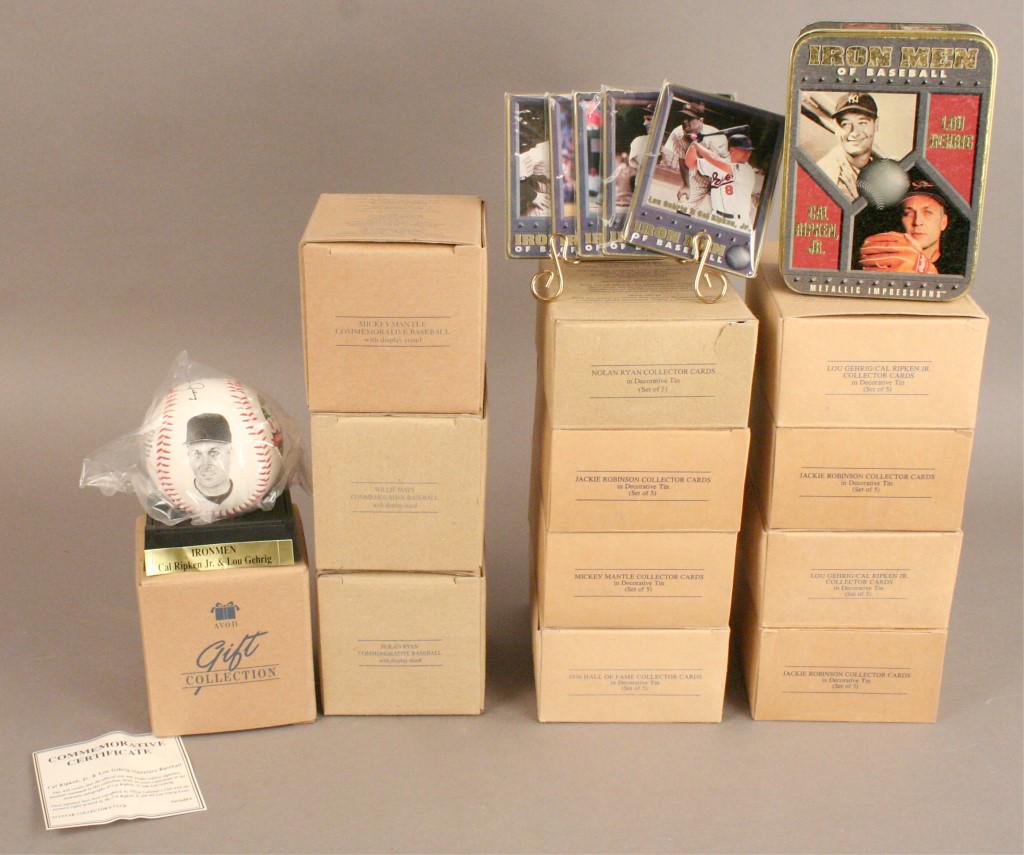 Assorted Avon Baseballs & Cards - Lou Gehrig (1 of 3)