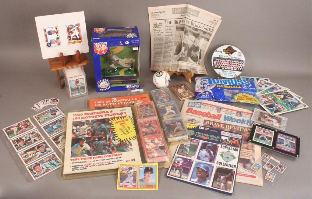 Assorted MLB Cards - Figurine - Magazines & More (1 of 3)