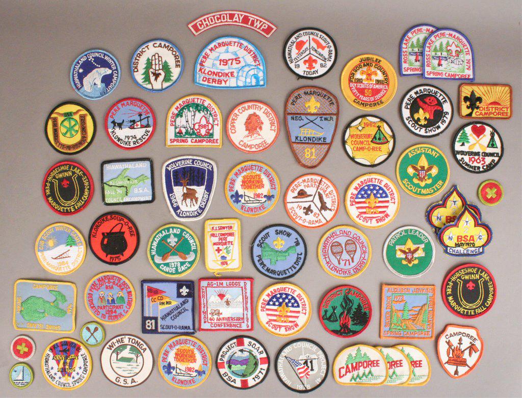 Assorted Vintage Boy Scout Camporee Patches (1 of 3)