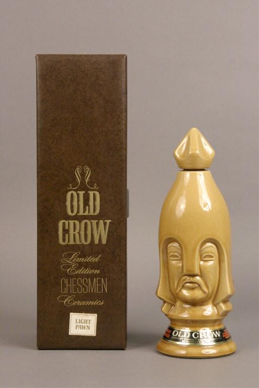 Old Crow Chessman Decanter - Light Pawn (1 of 5)