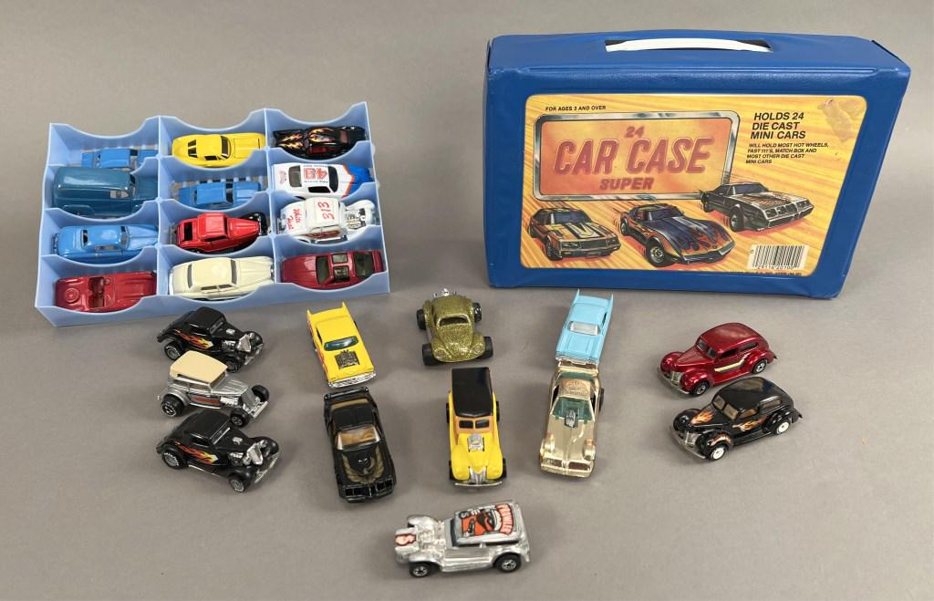 24 1:64 Scale Diecast Cars and Case (1 of 3)