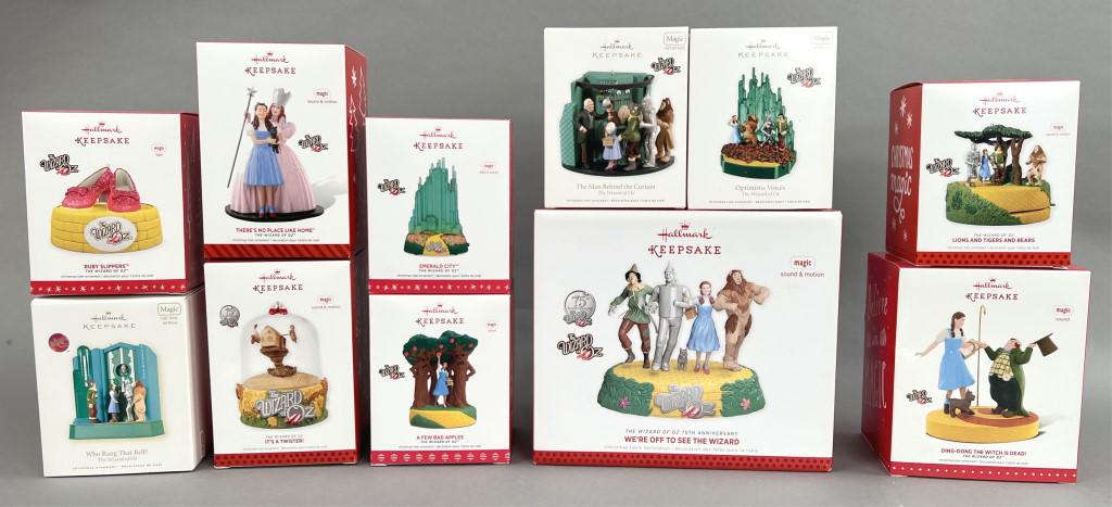 11 Wizard of Oz Hallmark Ornaments - 2000's (1 of 3)