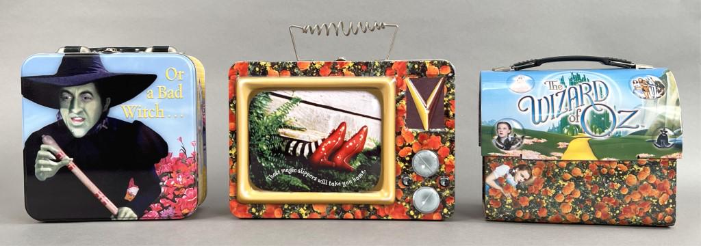 3 Wizard of Oz Themed Tin Lunch Boxes (1 of 4)