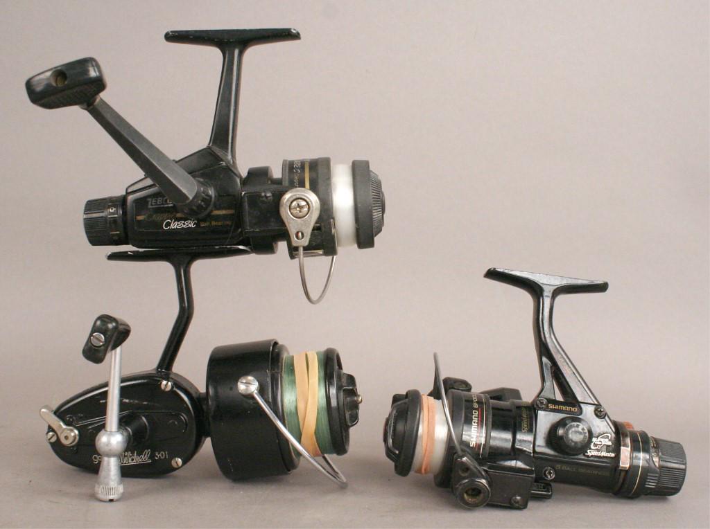 Zebco, Mitchell & Shimano Fishing Reels Auction