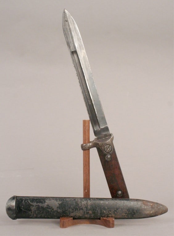 Italian Mannlicher Carcano Knife with Sheath: [TKJ 339]