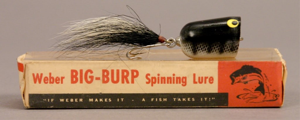 Weber Big Burp Vintage Fishing Lure in the Box: You're excused. [RMP 5421]