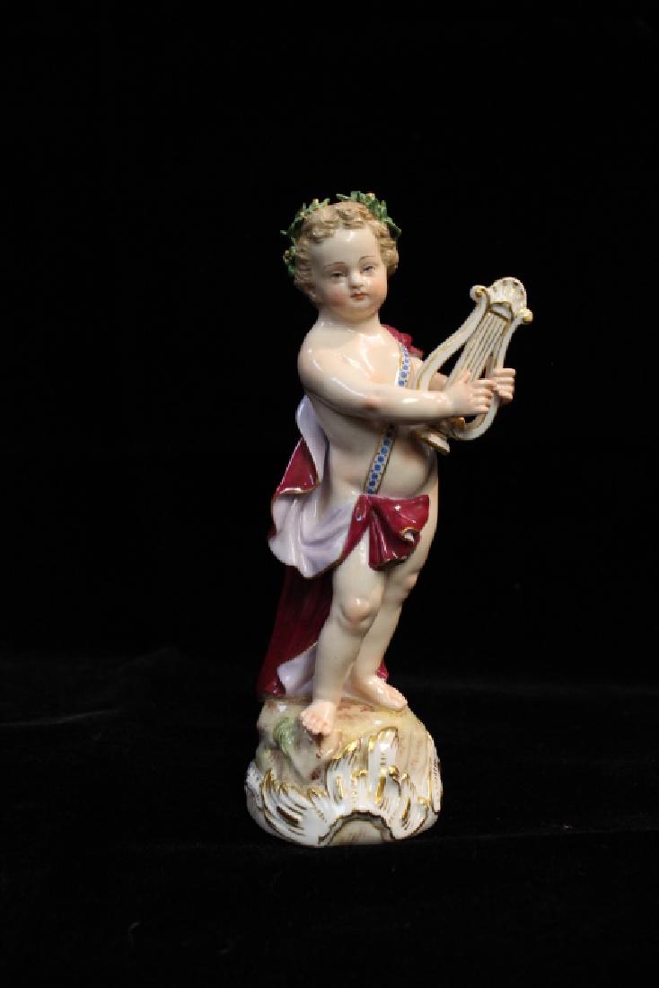 Meissen Figurine w Musical Instruments (1 of 10)