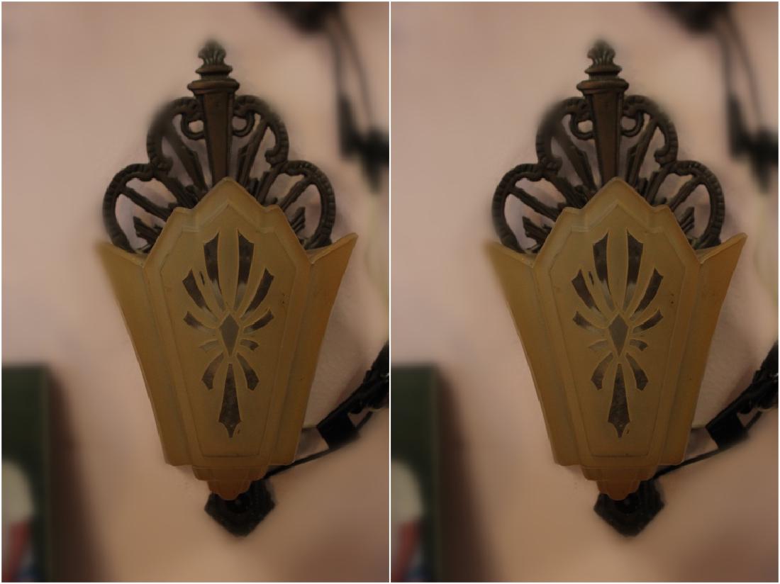 Pair Art Deco Sconces, 1925 (1 of 6)