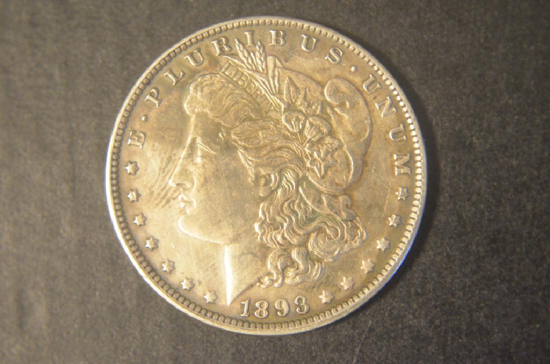 American silver coin 1893 (1 of 2)