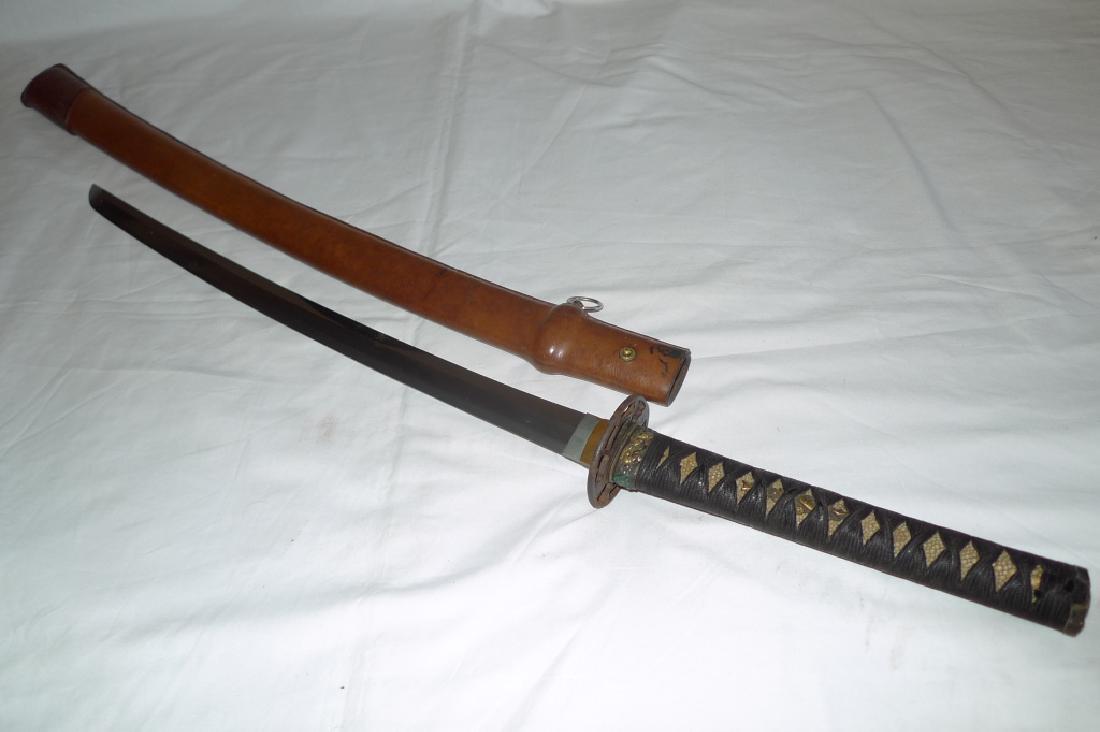 WW2 Antique Japanese sword wakizashi 1600's (1 of 13)
