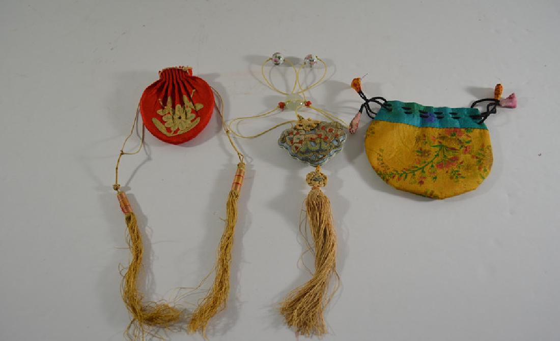 Qing Dynasty Two Chinese Purses (1 of 10)