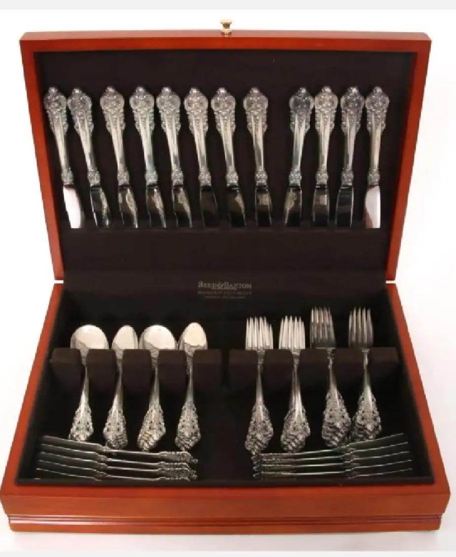 Antique Sterling Silver Wallace Flatware Set_x000D_ (1 of 10)