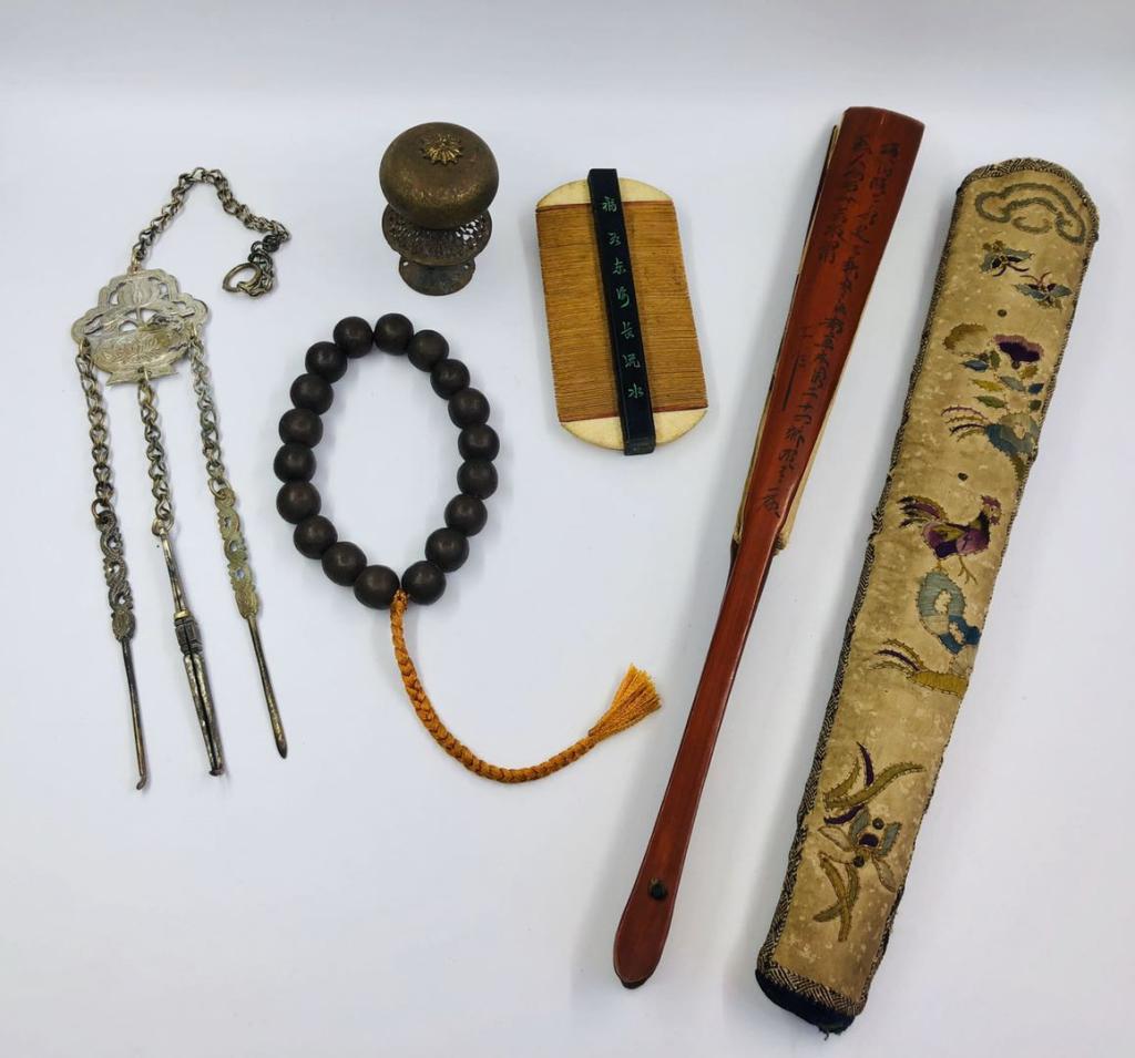 Group of Antique Chinese Court Collections (1 of 1)