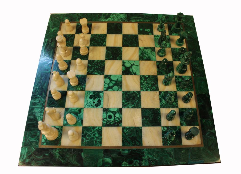 Malachite Chess Set (1 of 4)