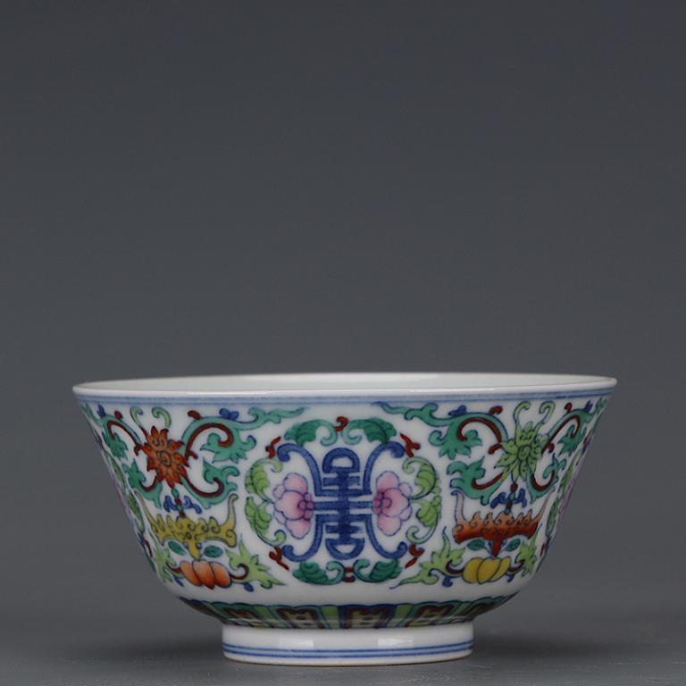 Chinese Doucai Porcelain Cup (1 of 9)