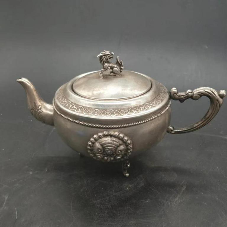 Chinese Silver Teapot (1 of 11)