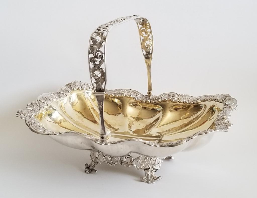Large 19C Russian Silver Basket (1 of 11)