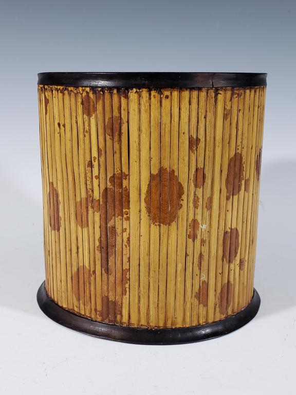 Chinese Bamboo Carved Brushpot (1 of 5)