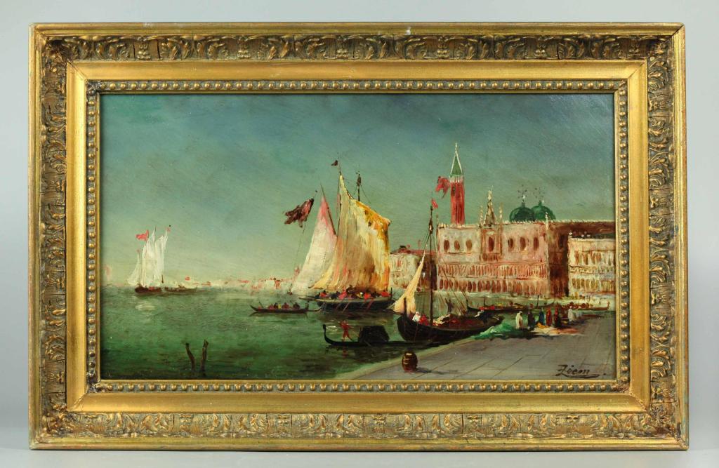 Oil Painting Felix Ziem ( French 1821-1911 ) (1 of 6)