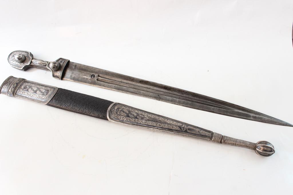 19C Russian Caucasian Kindjal Dagger (1 of 11)