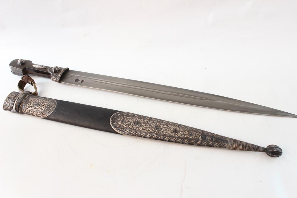 19C Russian Caucasian Kindjal Dagger (1 of 9)