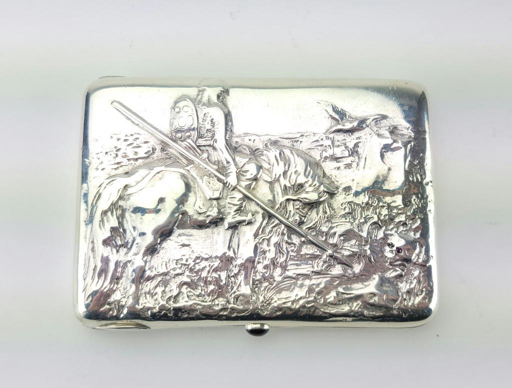 Antique Russian Silver Cigarette Case (1 of 8)