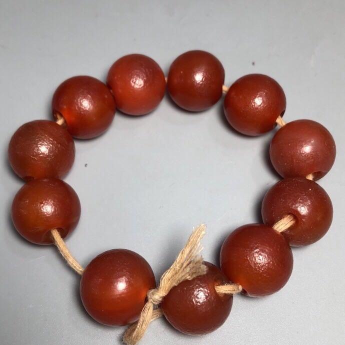 Chinese Agate Beads Bracelet (1 of 6)