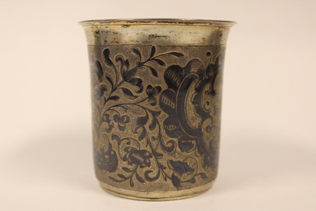 Russian Niello Silver Cup (1 of 6)
