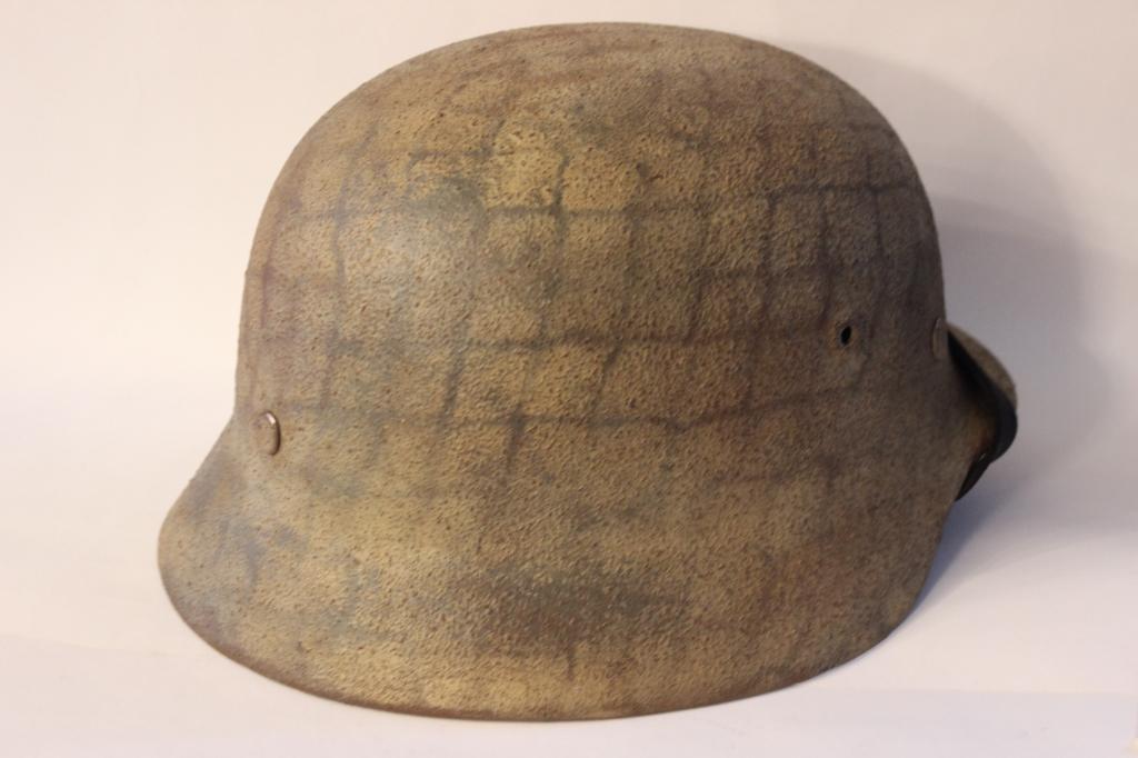 WWII German Helmet w Stamp (1 of 11)