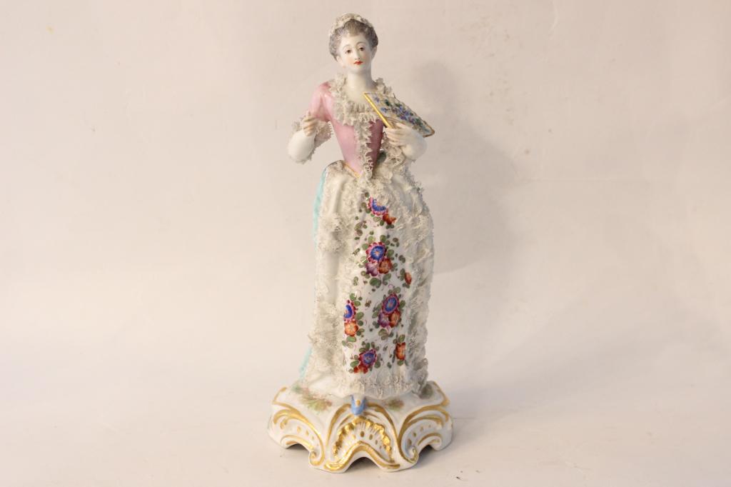 Meissen Sytle 19th.C Figurine (1 of 8)