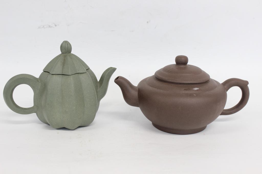 Two Chinese Zisha Teapot (1 of 8)