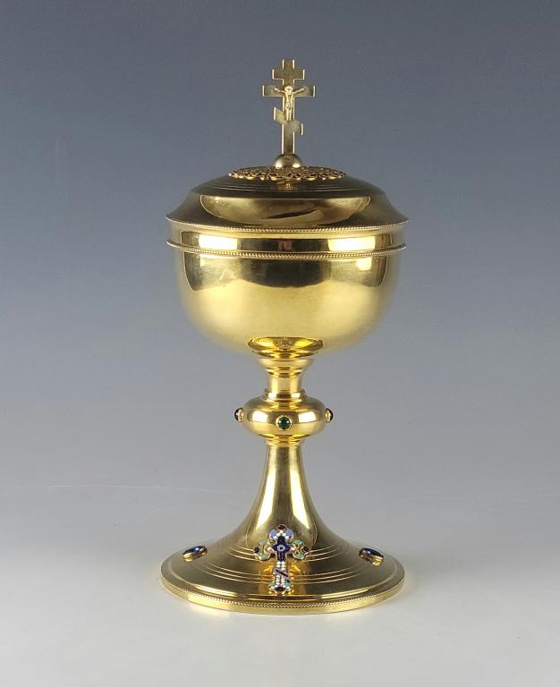 Antique Russian Gilt Silver Chalice (1 of 7)