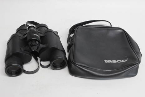 Tasco Telescope: 13cm by 14cm Please note the absence of a condition report does not imply that there are no condition issues with this lot. Please contact us for a