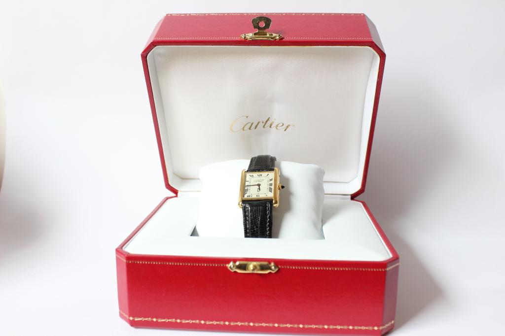 Cartier Mechanism Watch in Original Box, 1970-1980 (1 of 6)