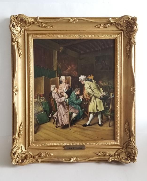 19C Oil Painting John A.Lomax (1 of 6)