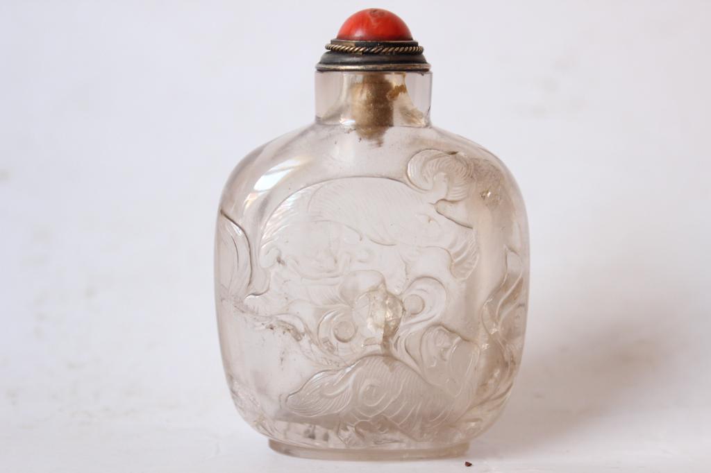 Chinese Crystal Snuff Bottle (1 of 3)