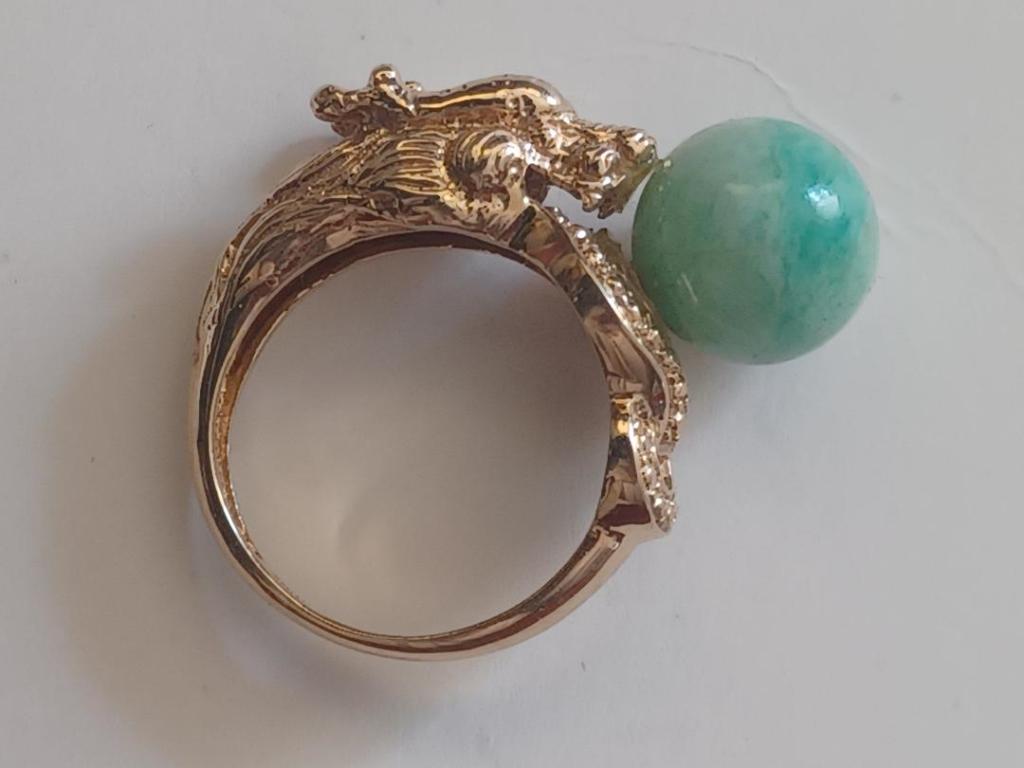 Dragon 14k Gold Ring (1 of 9)