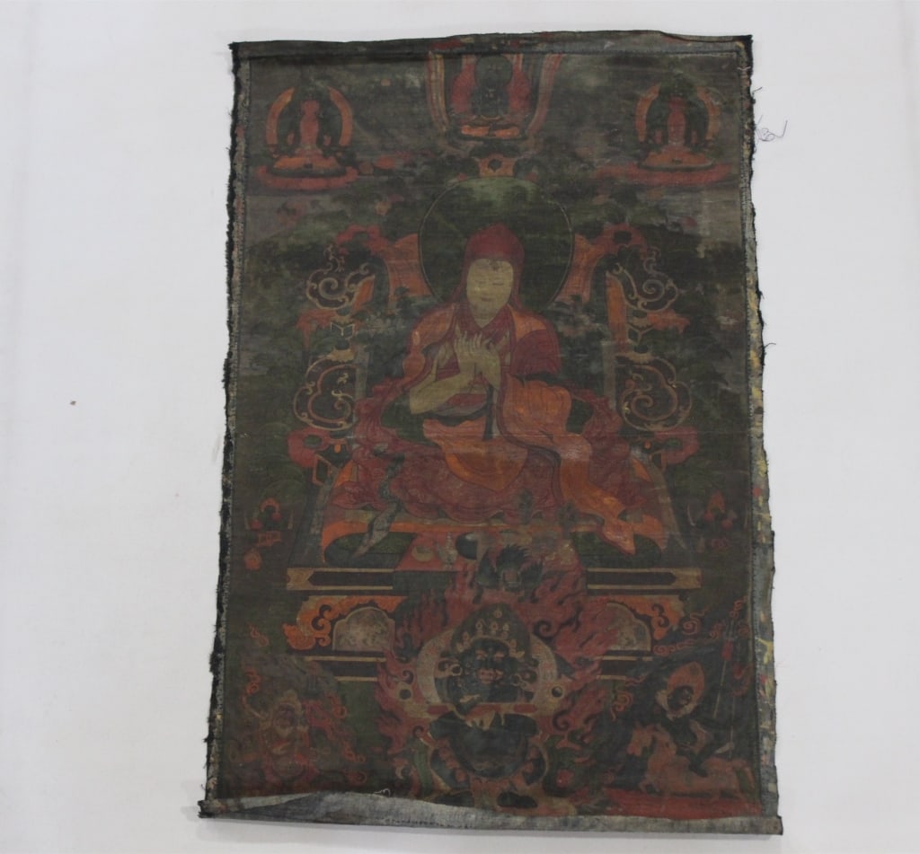 Antique Chinese Thanka (1 of 2)