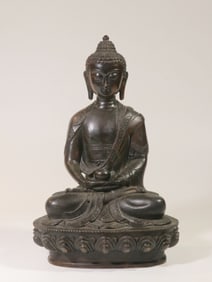 Qing Chinese Bronze Buddha