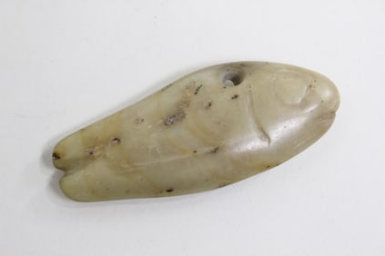 Chinese Archaic Jade Carved Fish